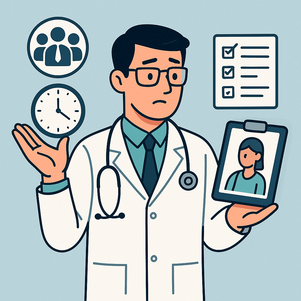 Como conciliar a gestão da equipe e o atendimento aos pacientes?