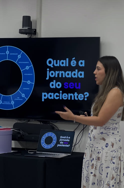 Treinamento da VIZI sobre a jornada do paciente